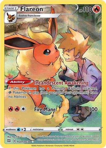 Flareon (TG01/TG30) [Sword &amp; Shield: Brilliant Stars] 