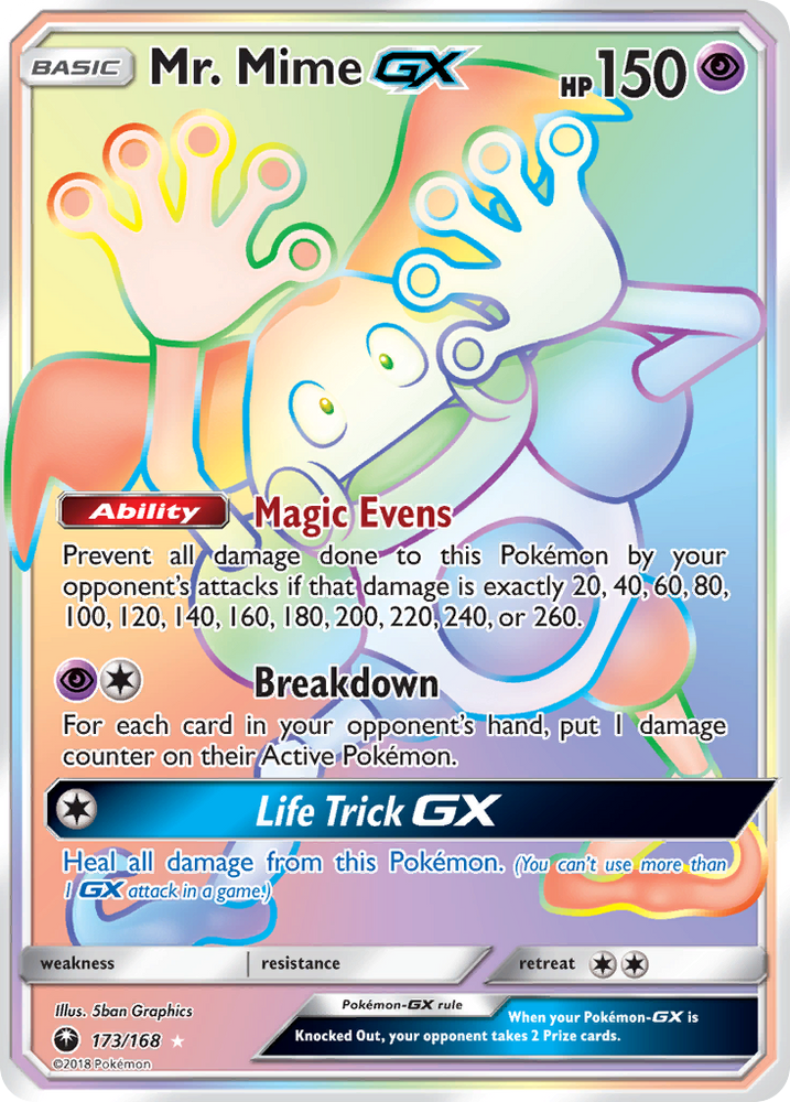 Mr. Mime GX (173/168) [Sun &amp; Moon: Celestial Storm] 