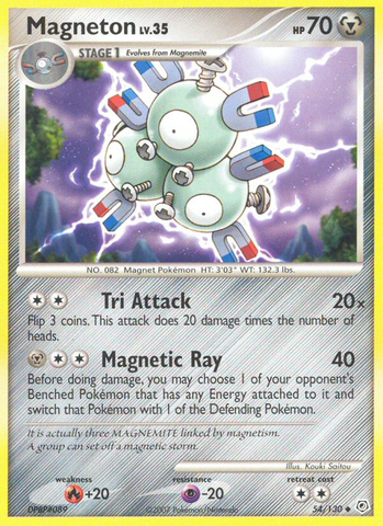 Magneton (54/130) [Diamond &amp; Pearl: Base Set] 