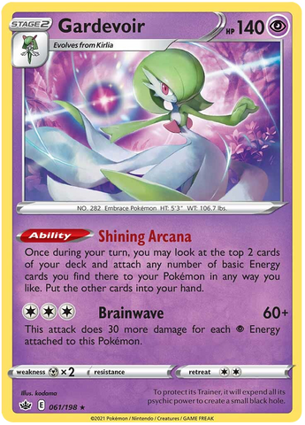 Gardevoir (061/198) [Sword &amp; Shield: Chilling Reign] 