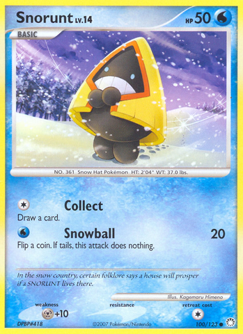 Snorunt (100/123) [Diamond &amp; Pearl: Mysterious Treasures] 