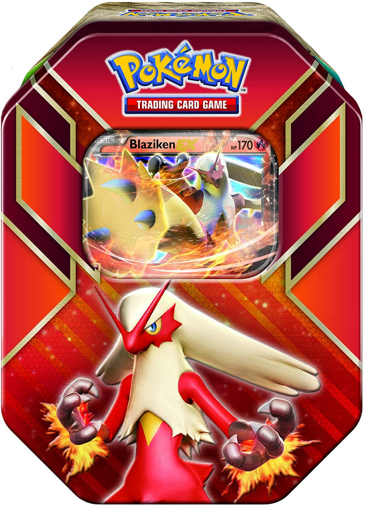 XY: Roaring Skies - Hoenn Power Tin (Blaziken EX)