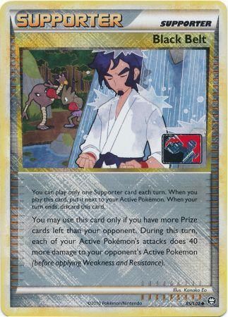 Black Belt (85/102) (League Promo) [HeartGold &amp; SoulSilver: Triumphant] 