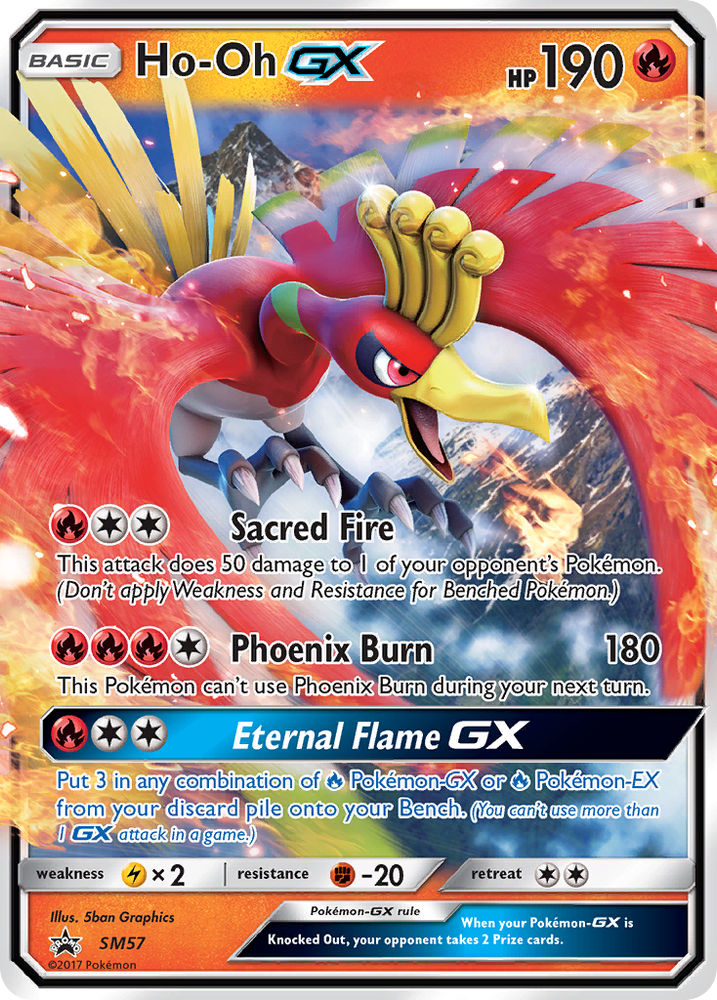 Ho-Oh GX (SM57) [Sun &amp; Moon: Black Star Promos] 