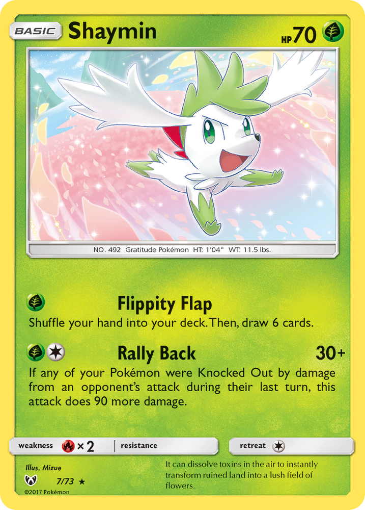 Shaymin (7/73) [Sun &amp; Moon: Shining Legends] 