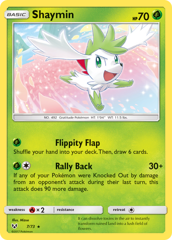 Shaymin (7/73) [Sun &amp; Moon: Shining Legends] 