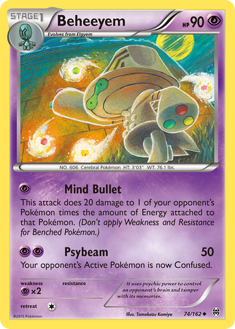 Beheeyem (74/162) [XY:BREAKthrough] 