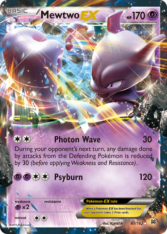 Mewtwo EX (61/162) [XY:BREAKthrough] 