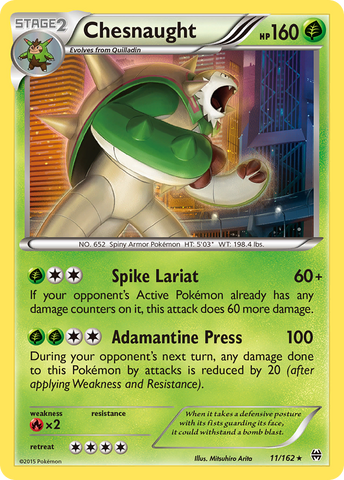 Chesnaught (11/162) [XY:BREAKthrough] 