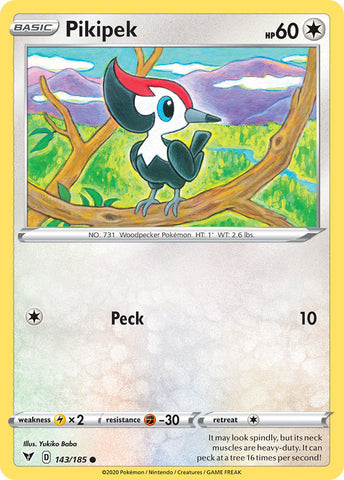 Pikipek (143/185) [Sword &amp; Shield: Vivid Voltage] 