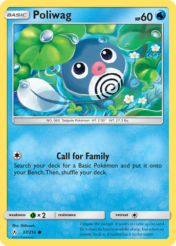 Poliwag (37/214) [Sun &amp; Moon: Unbroken Bonds] 