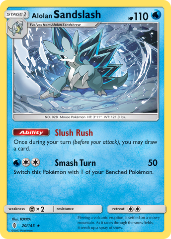 Alolan Sandslash (20/145) [Sun &amp; Moon: Guardians Rising] 