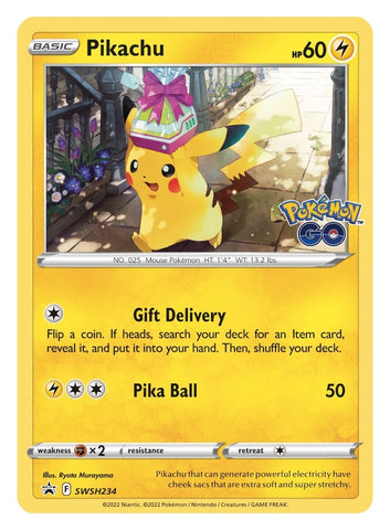 Pikachu (SWSH234) [Sword &amp; Shield: Black Star Promos] 