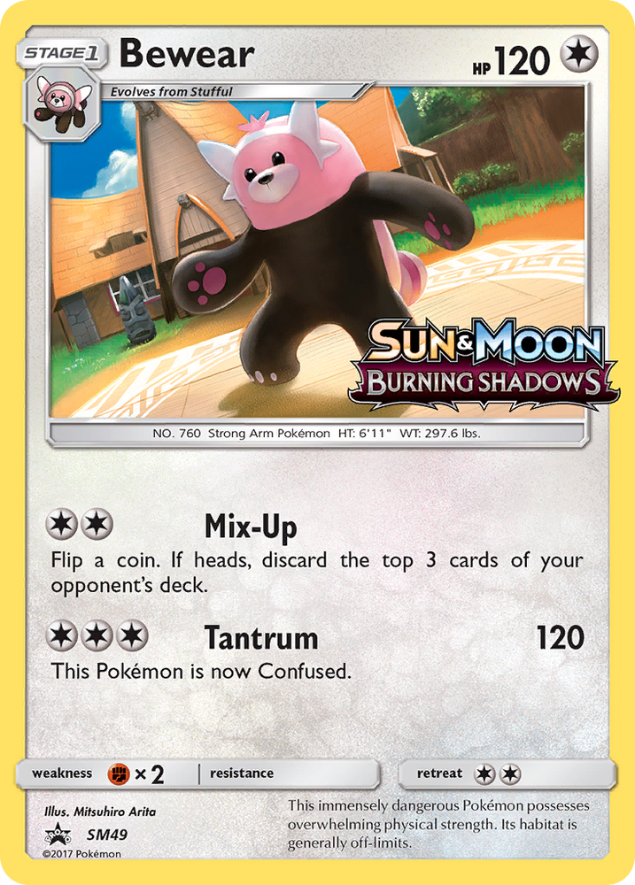 Bewear (SM49) [Sun &amp; Moon: Black Star Promos] 