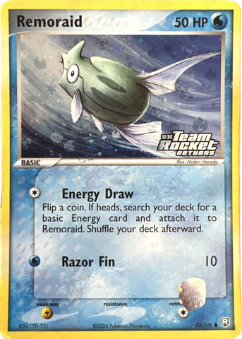 Remoraid (73/109) (Stamped) [EX: Team Rocket Returns]