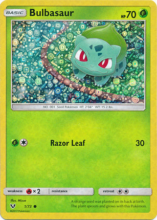 Bulbasaur (1/73) (General Mills Promo) [Sun &amp; Moon: Shining Legends] 