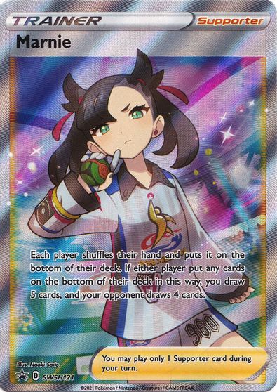 Marnie (SWSH121) [Sword &amp; Shield: Black Star Promos] 