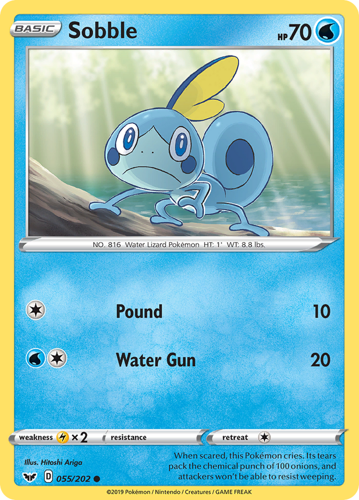 Sobble (055/202) [Sword &amp; Shield: Base Set] 