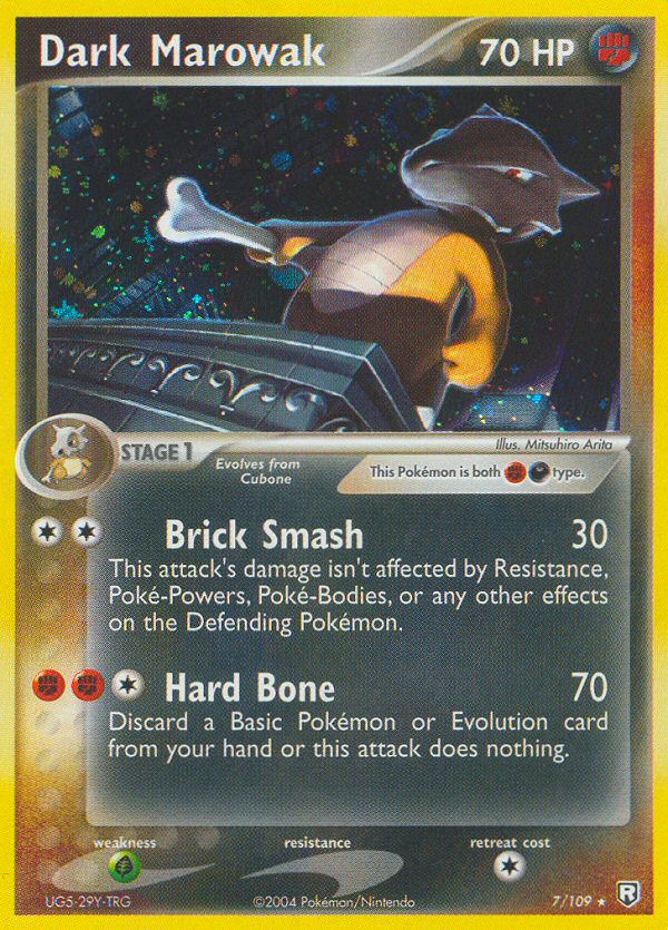 Darth Marowak (7/109) [EX: Team Rocket Returns] 