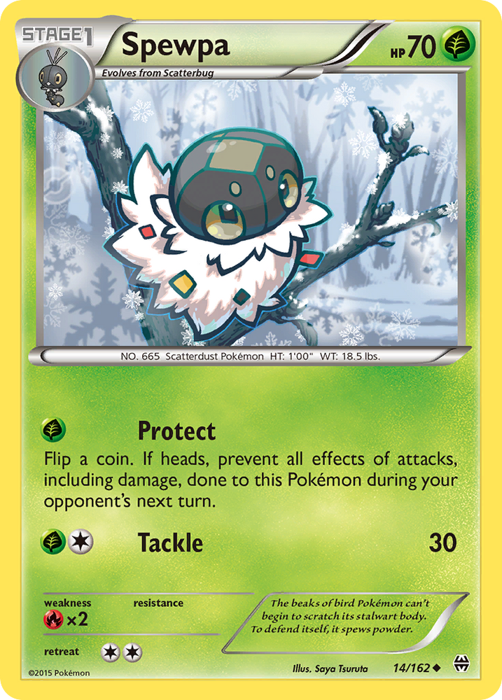 Spewpa (14/162) [XY:BREAKthrough] 