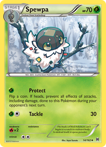 Spewpa (14/162) [XY:BREAKthrough] 