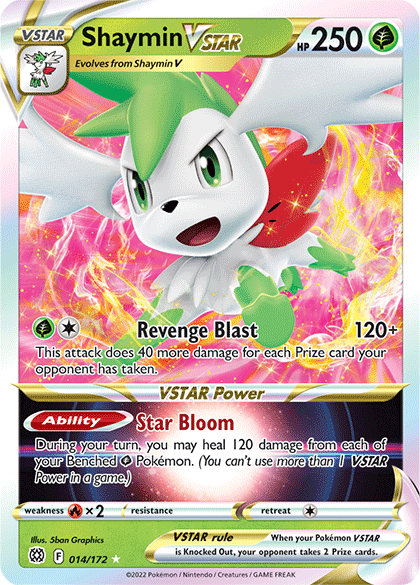 Shaymin VSTAR (014/172) [Sword &amp; Shield: Brilliant Stars] 