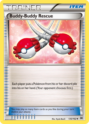 Buddy-Buddy Rescue (135/162) [XY:BREAKthrough] 