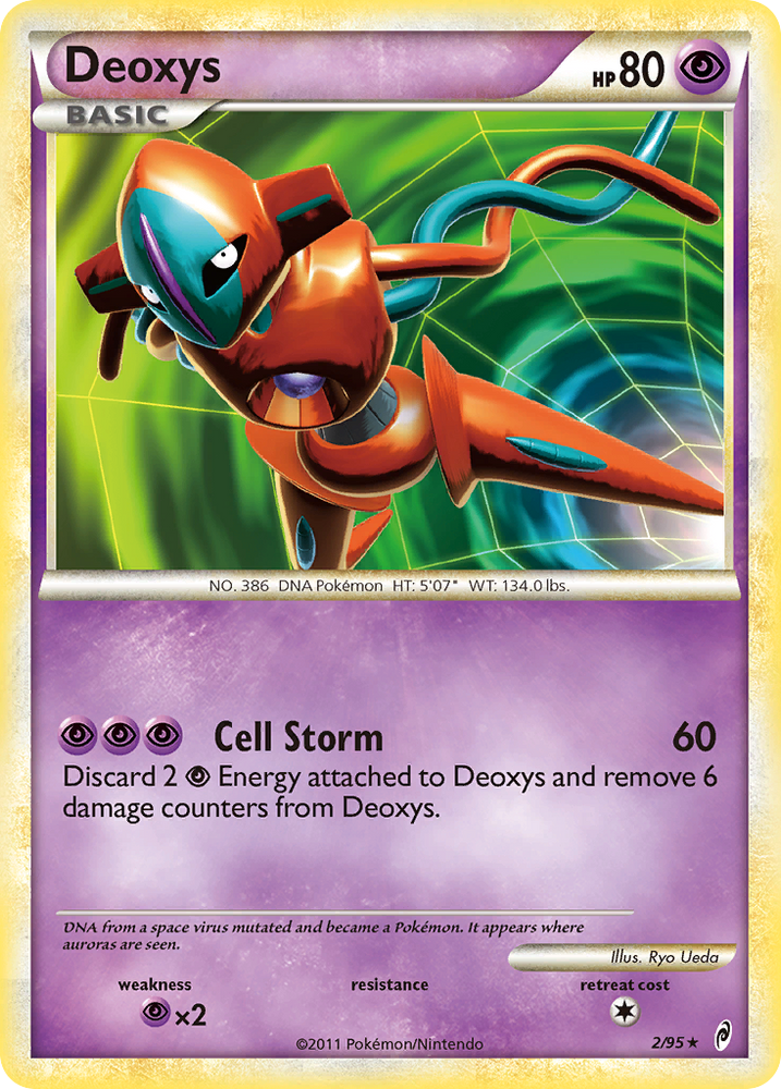 Deoxys (2/95) [HeartGold &amp; SoulSilver: Call of Legends] 