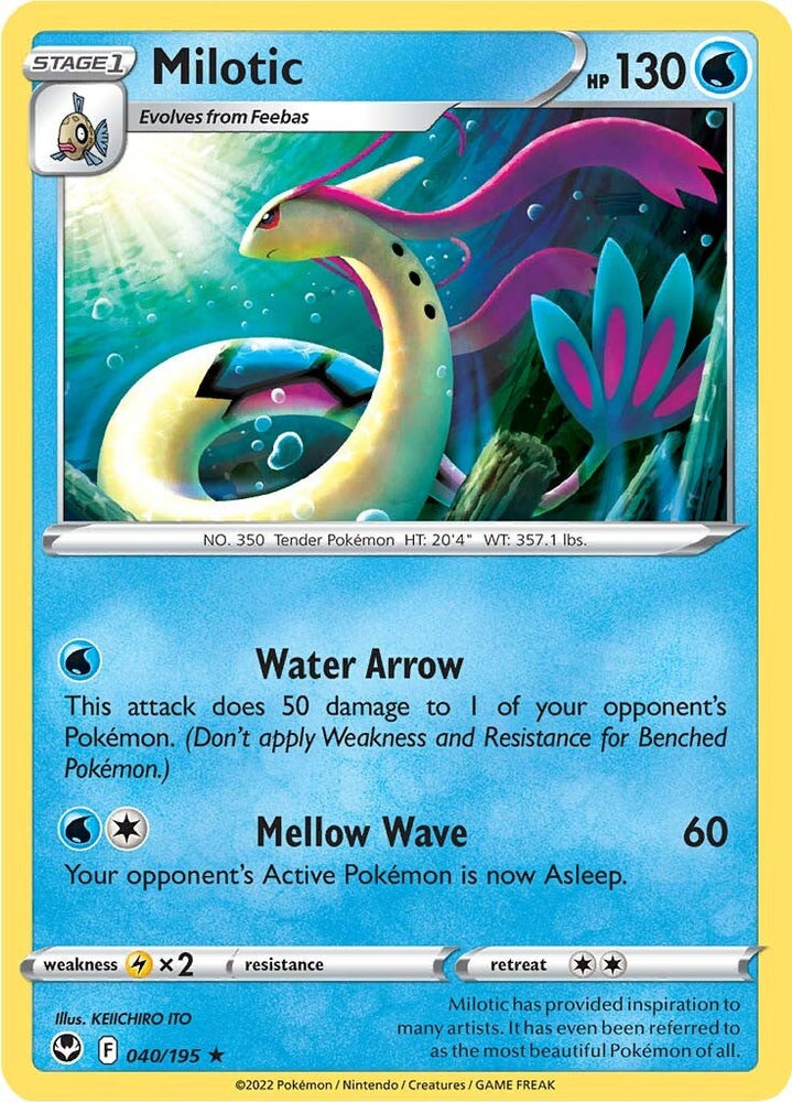 Milotic (040/195) [Sword &amp; Shield: Silver Tempest] 