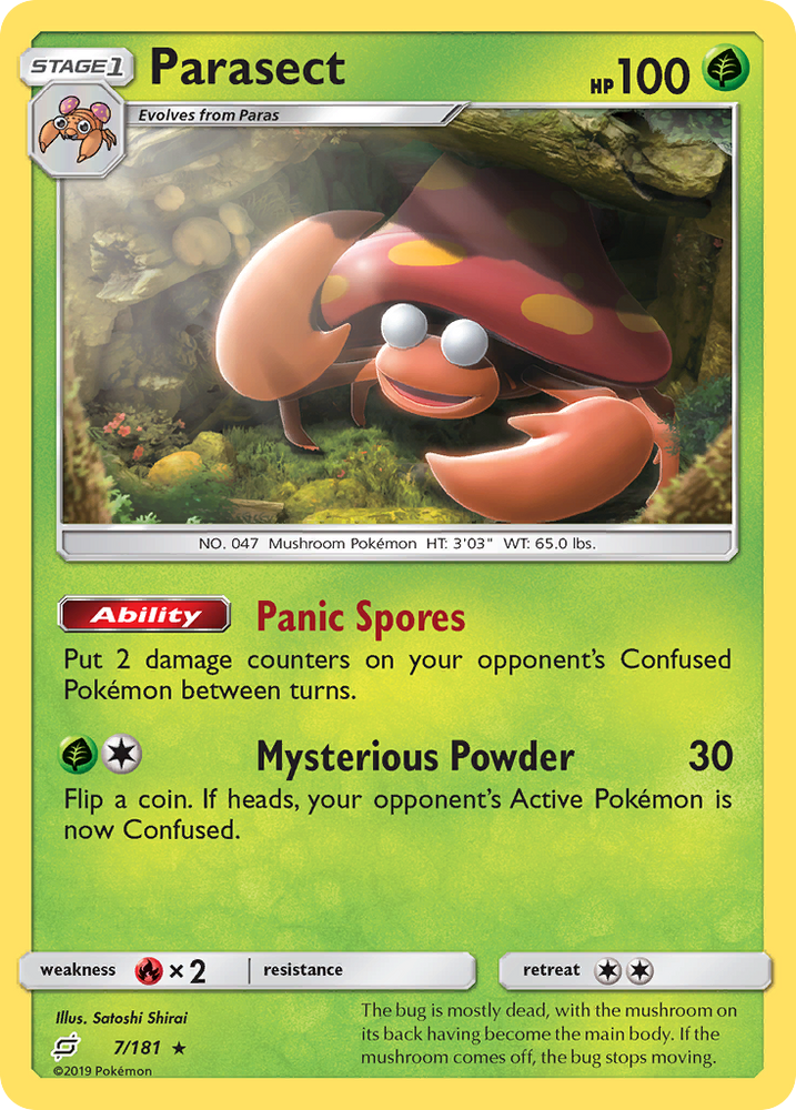 Parasect (7/181) [Sun &amp; Moon: Team Up] 