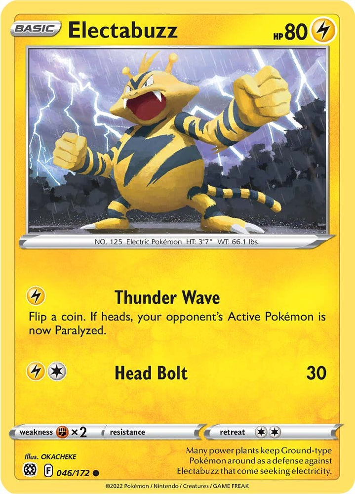 Electabuzz (046/172) [Sword &amp; Shield: Brilliant Stars] 