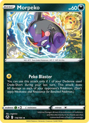 Morpeko (116/195) [Sword &amp; Shield: Silver Tempest] 