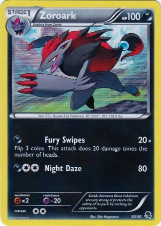 Zoroark (30/30) [Black &amp; White: Trainer Kit - Zoroark] 