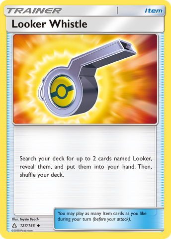 Looker Whistle (127/156) [Sun &amp; Moon: Ultra Prism] 