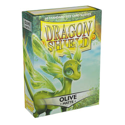 Dragon Shield: Standard 60ct Sleeves - Olive (Matte)