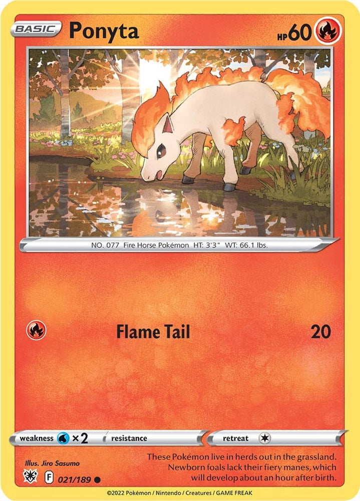 Ponyta (021/189) [Sword &amp; Shield: Astral Radiance] 