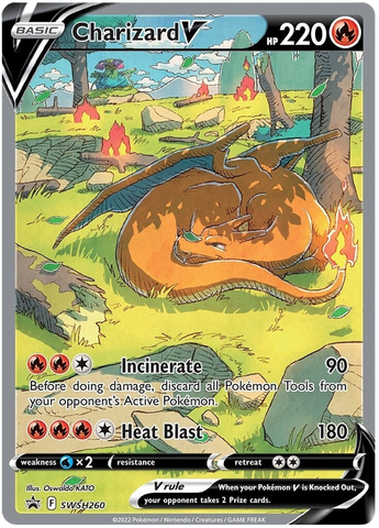 Charizard V (SWSH260) [Sword &amp; Shield: Black Star Promos] 