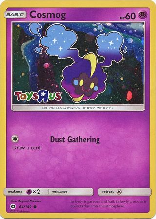 Cosmog (64/149) (Toys R Us Promo) [Sun &amp; Moon: Base Set] 