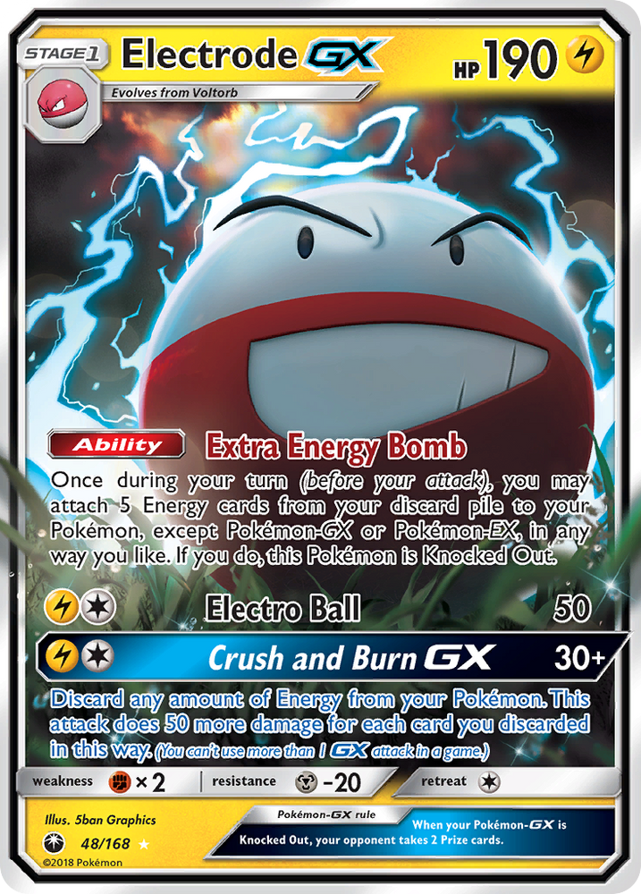 Electrode GX (48/168) [Sun &amp; Moon: Celestial Storm] 