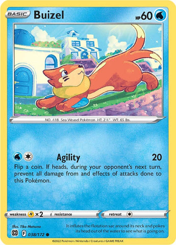 Buizel (038/172) [Sword &amp; Shield: Brilliant Stars] 