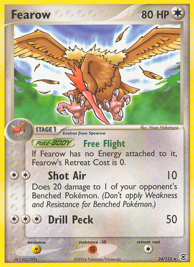 Fearow (24/112) [EX: FireRed &amp; LeafGreen] 