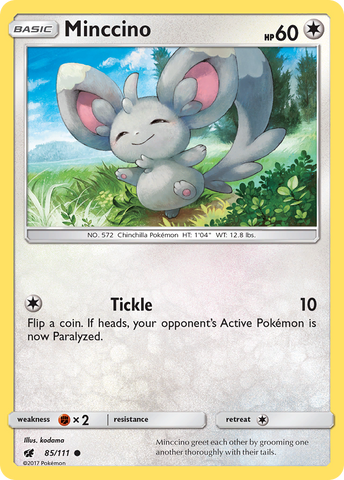 Minccino (85/111) [Sun &amp; Moon: Crimson Invasion] 