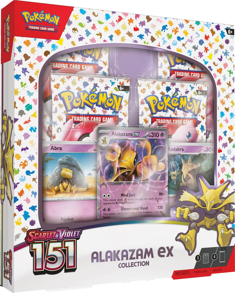 Scarlet &amp; Violet: 151 - Alakazam ex Box 