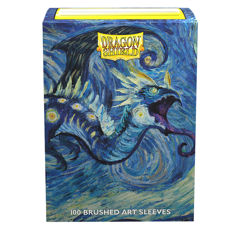 Dragon Shield: Standard 100ct Brushed Art Sleeves - Starry Night
