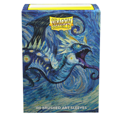 Dragon Shield: Standard 100ct Brushed Art Sleeves - Starry Night