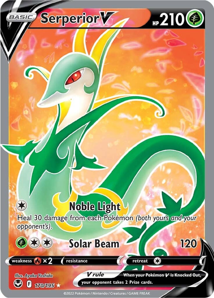 Serperior V (170/195) [Sword &amp; Shield: Silver Tempest] 