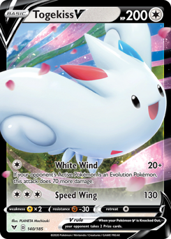 Togekiss V (140/185) [Sword &amp; Shield: Vivid Voltage] 