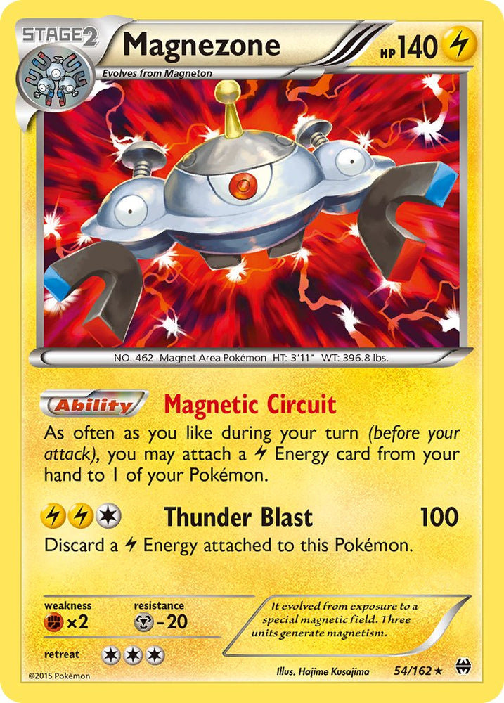 Magnezone (54/162) (Theme Deck Exclusive) [XY:BREAKthrough] 