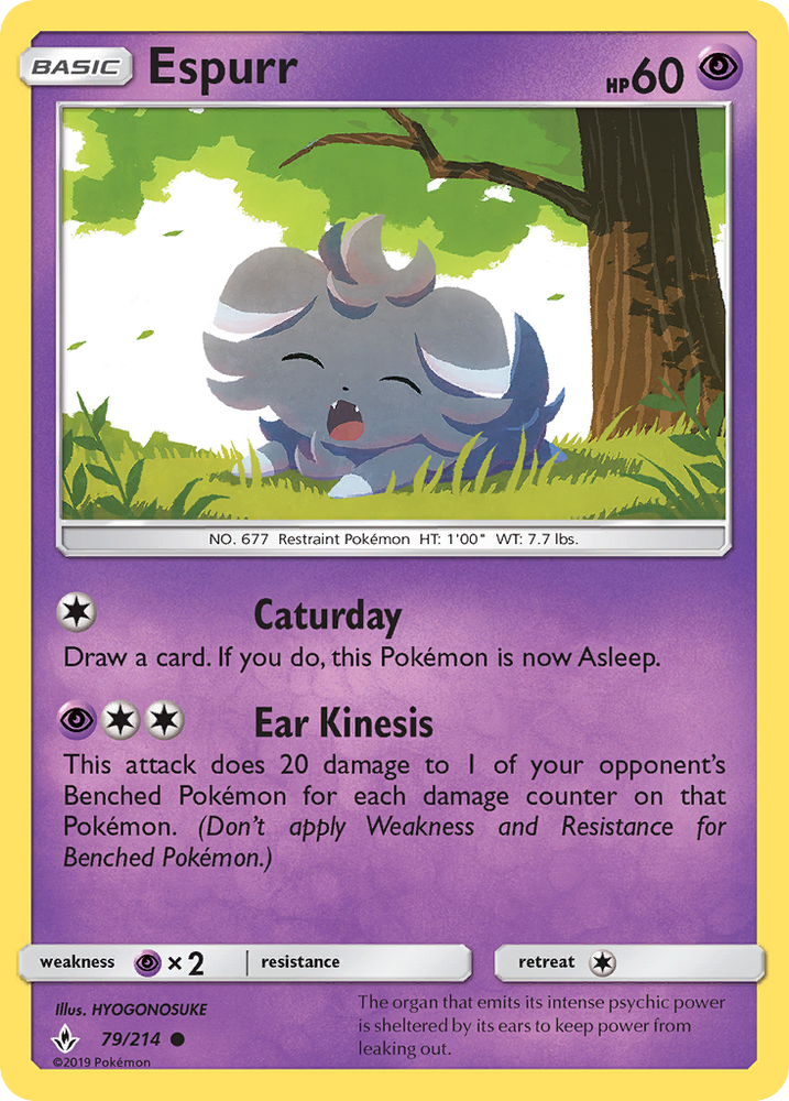 Espurr (79/214) [Sun &amp; Moon: Unbroken Bonds] 