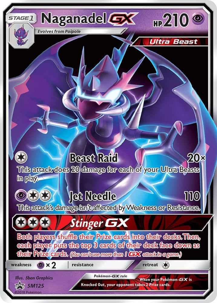 Naganadel GX (SM125) [Sun &amp; Moon: Black Star Promos] 
